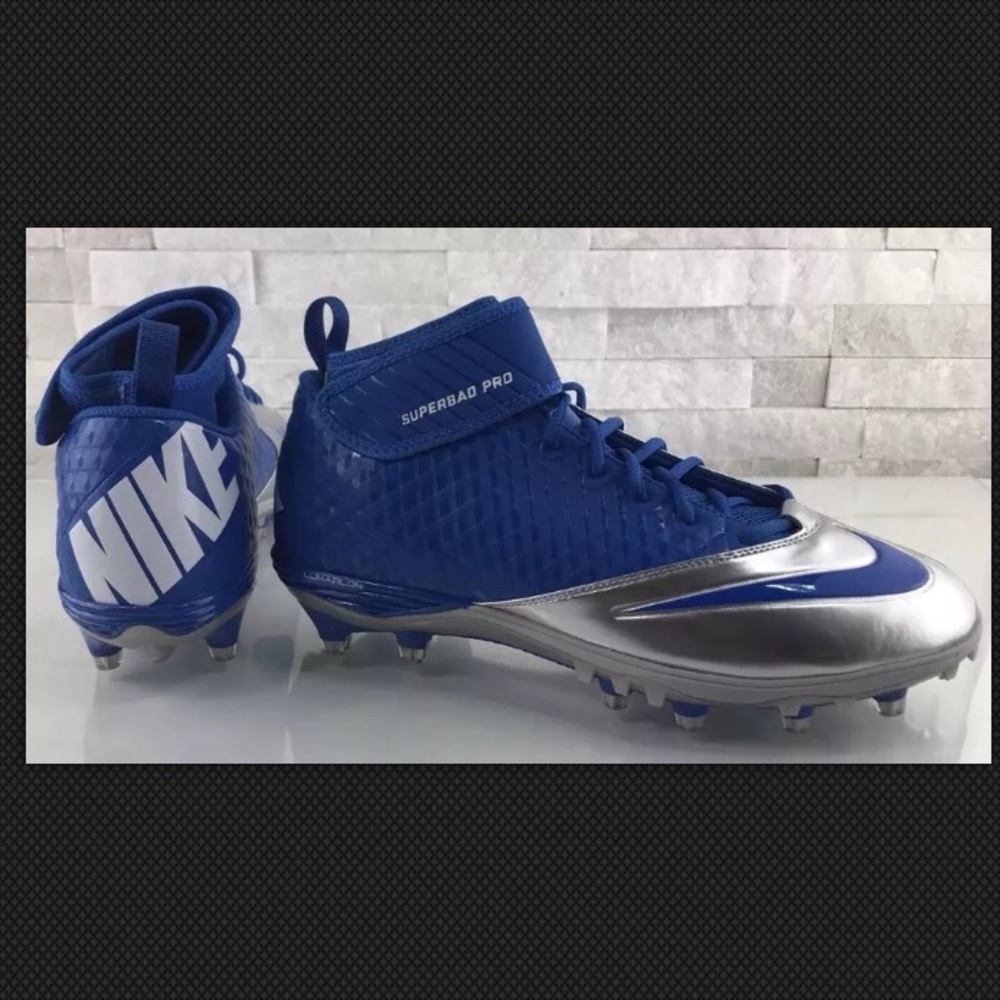 Nike Lunarlon Superbad Pro Football Cleats Sz 15